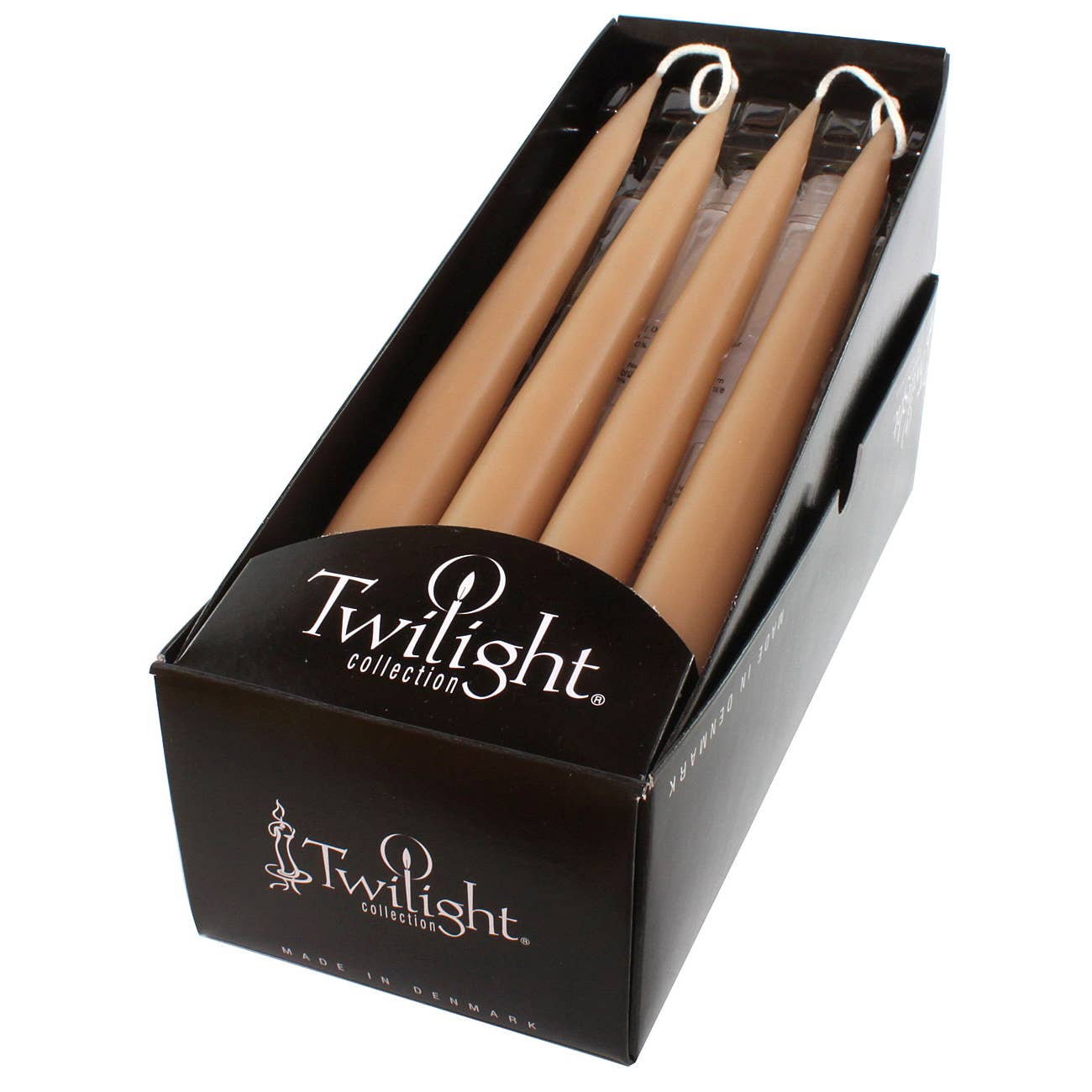 Nougat Taper Candle |  10"
