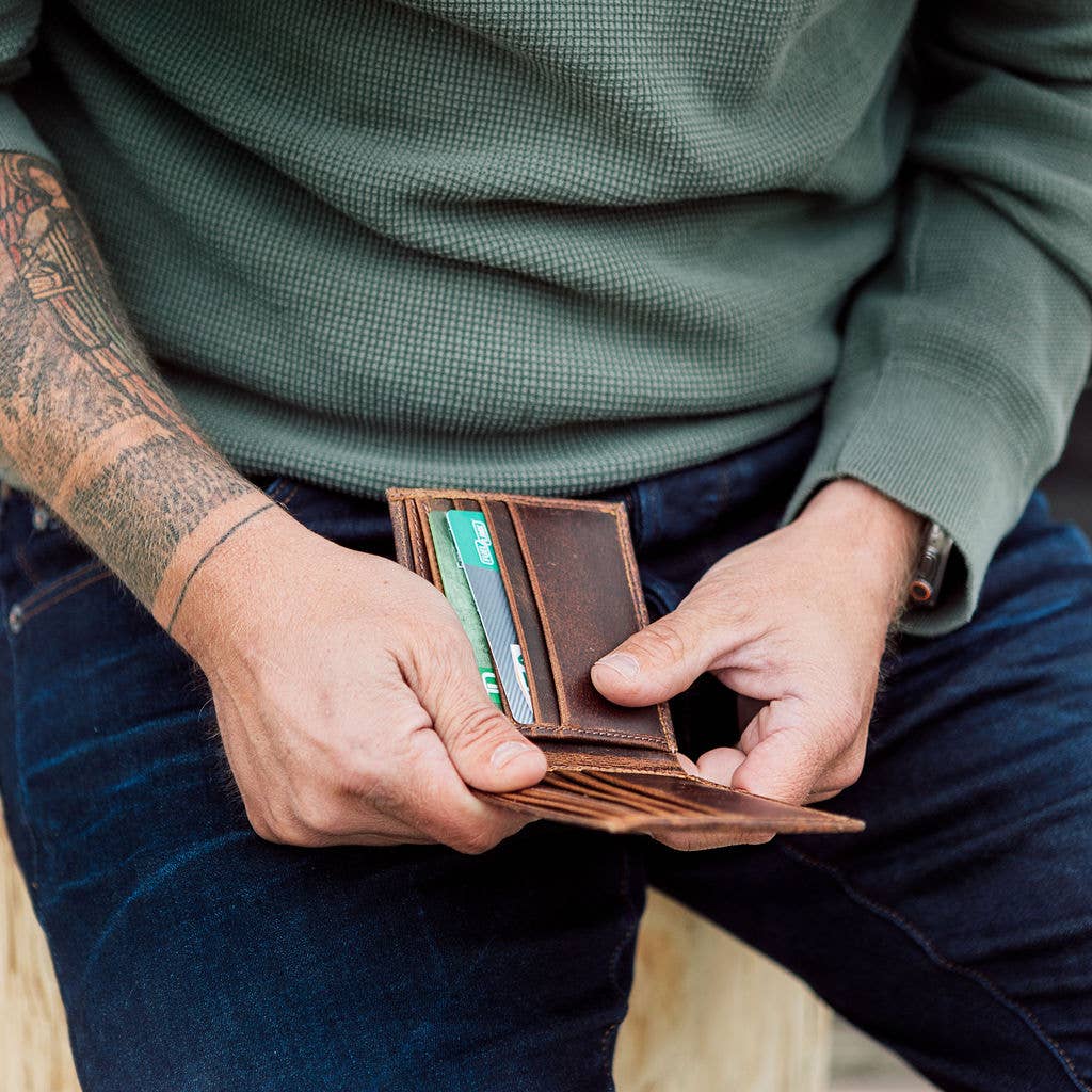 Leather Wallet | Burgundy