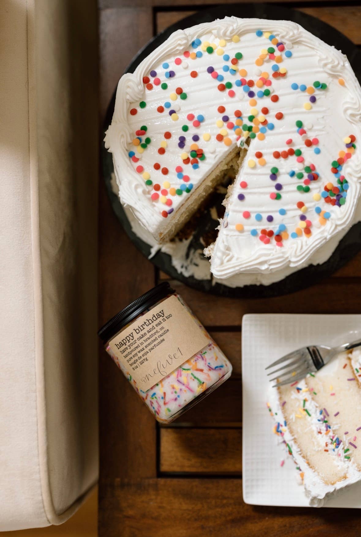 happy birthday |  soy candle