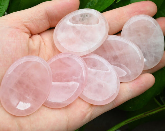 Rose Quartz Worry Stone