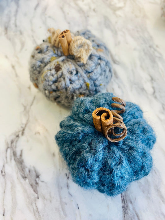 Knit Pumpkin Decor |  XS