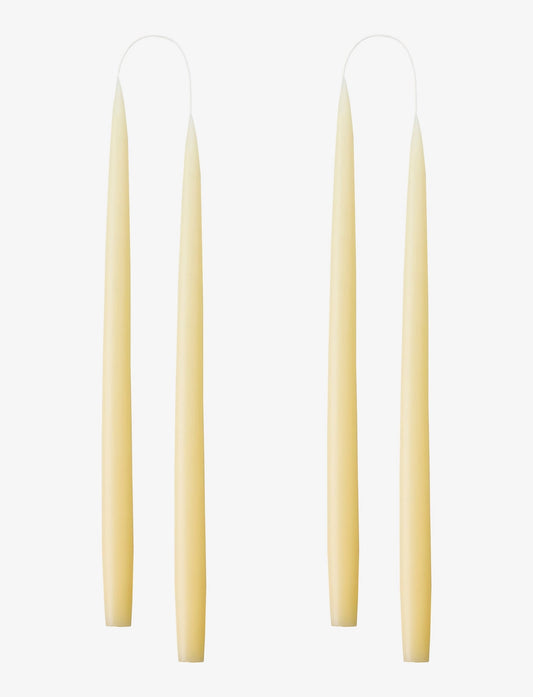 Ivory Single Taper Candle | 10"