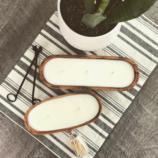 Dough Bowl Candle Large