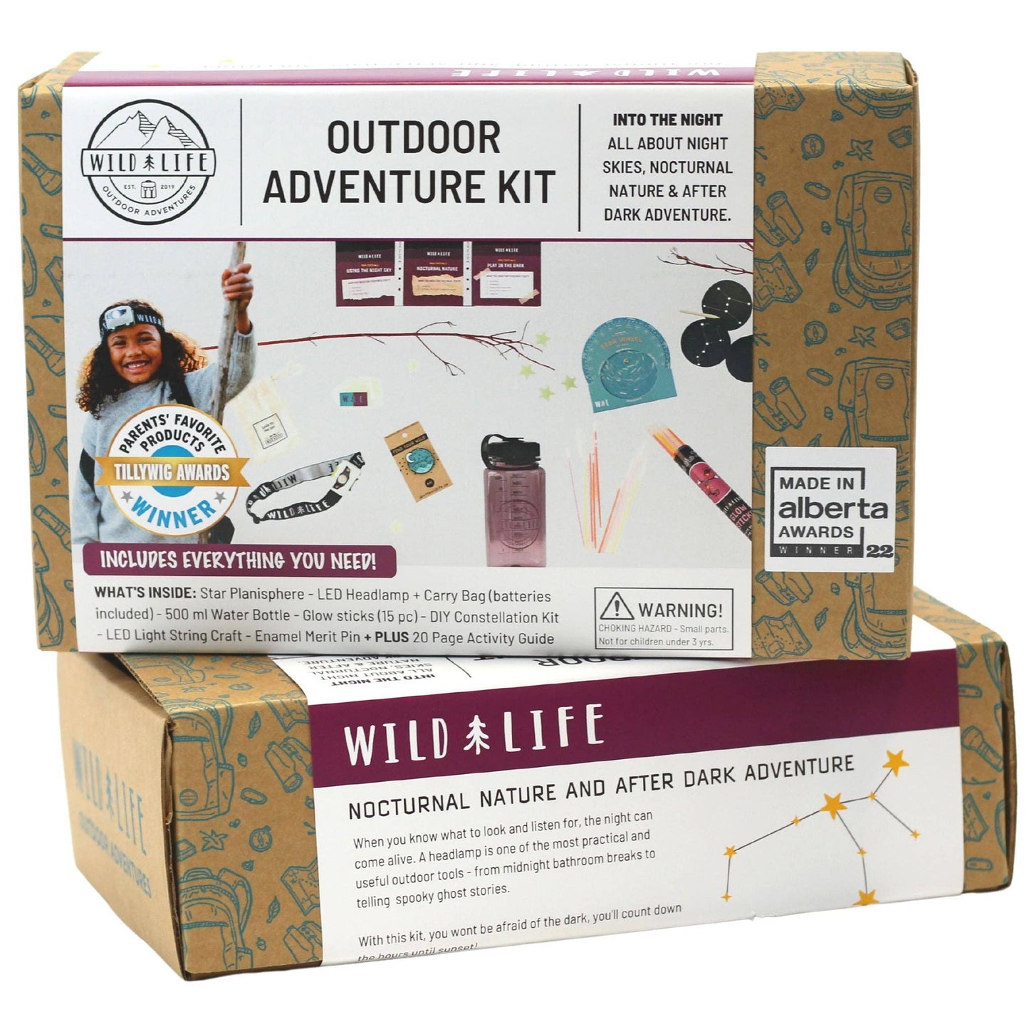 "Into The Night" Kids Outdoor Adventure Kit