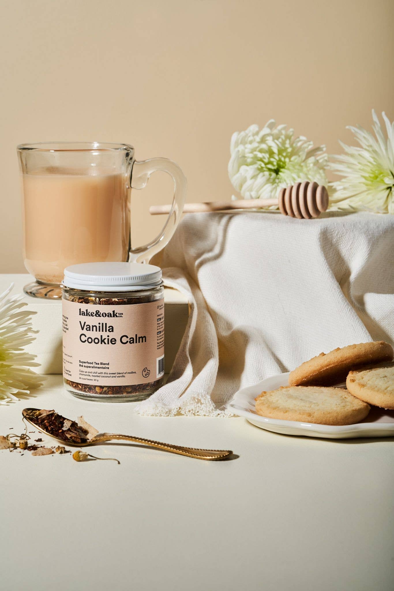 Vanilla Cookie Calm - Superfood Tea Blend