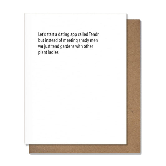 Tendr - Friendship Card