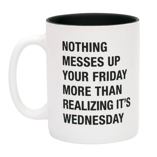 Realizing it's Wednesday Stoneware Mug