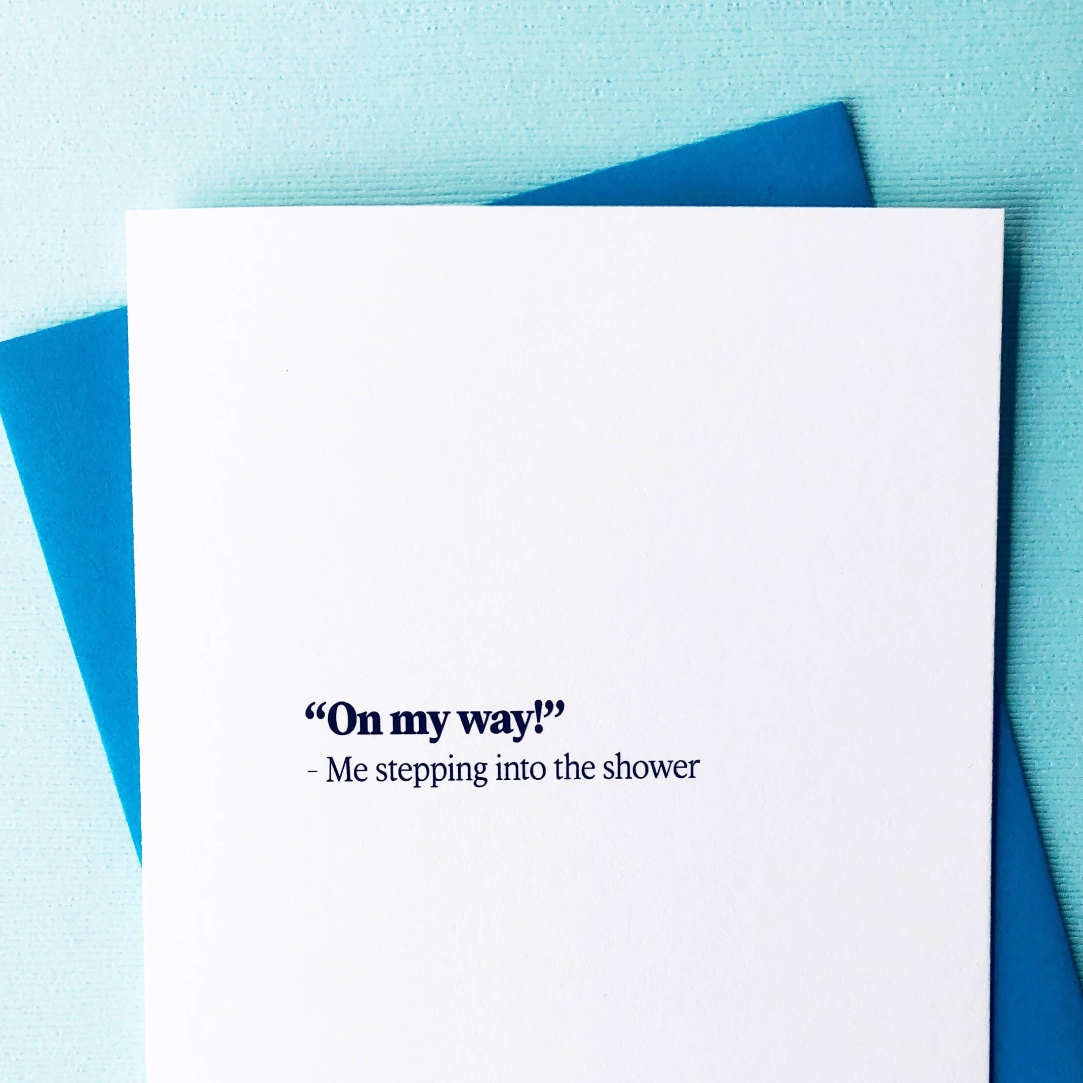 On My Way Card – Elizabeth Watson