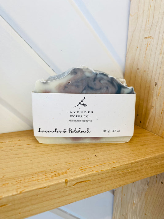 Lavender & Patchouli Natural Soap