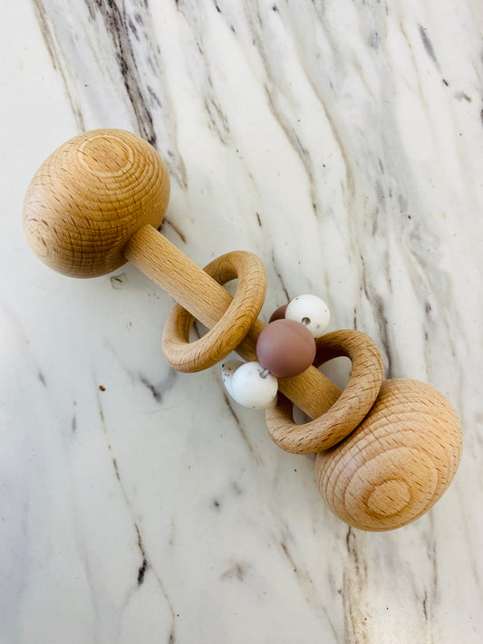 Wooden Baby Rattle