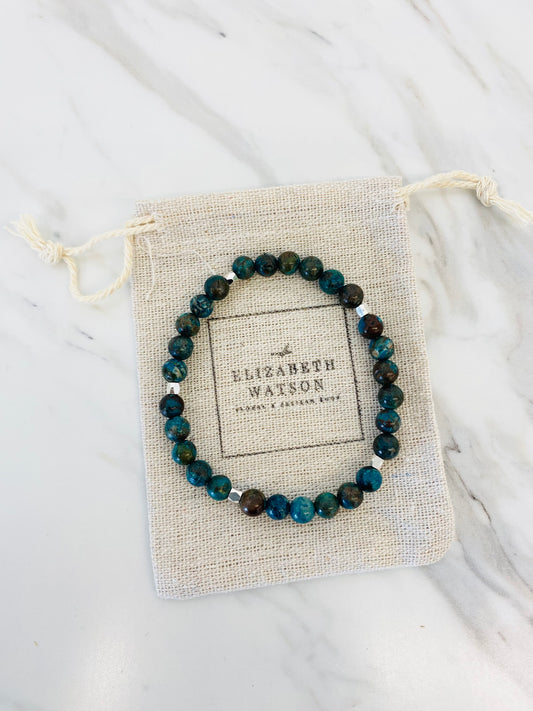 Chrysocolla Gemstone Bracelet
